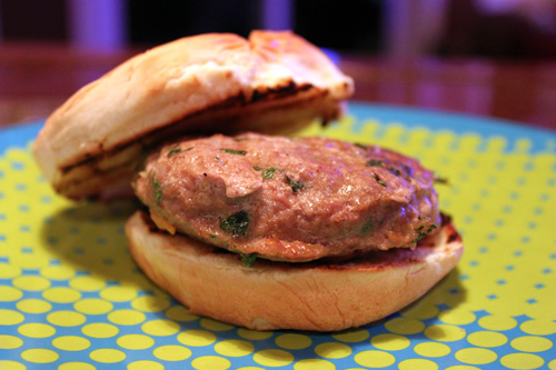 Scorching Cilantro Burgers Recipe with Habanero Peppers