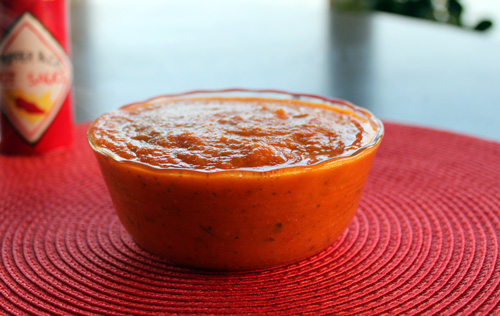 Mike's Roasted Pepper Inferno Tomato Habanero Sauce 