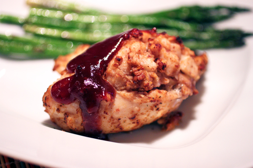 Fiery Stuffed Barbecue Chicken with Habanero Peppers