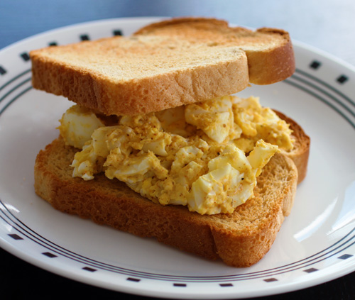 Incendiary Egg Salad Sandwiches